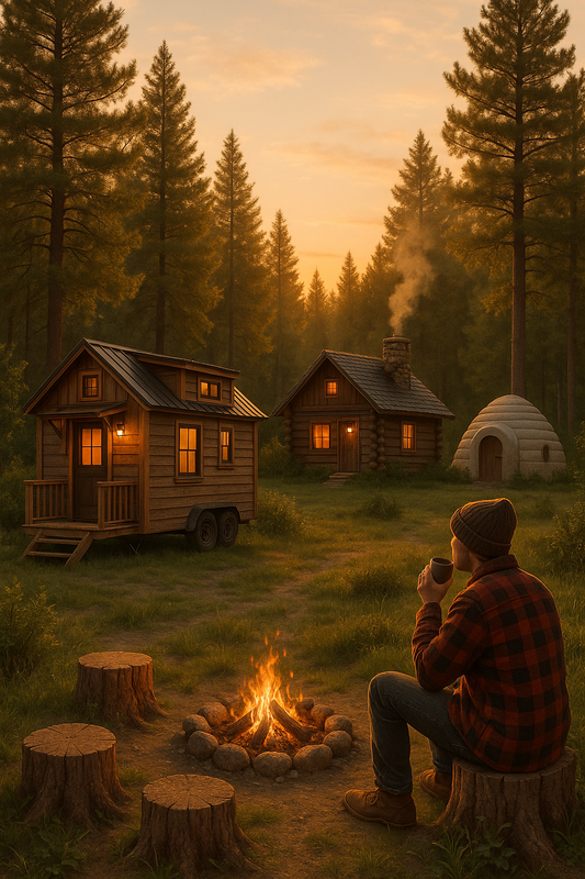 🛖 Tiny Homes, Cabins & Alternative Structures