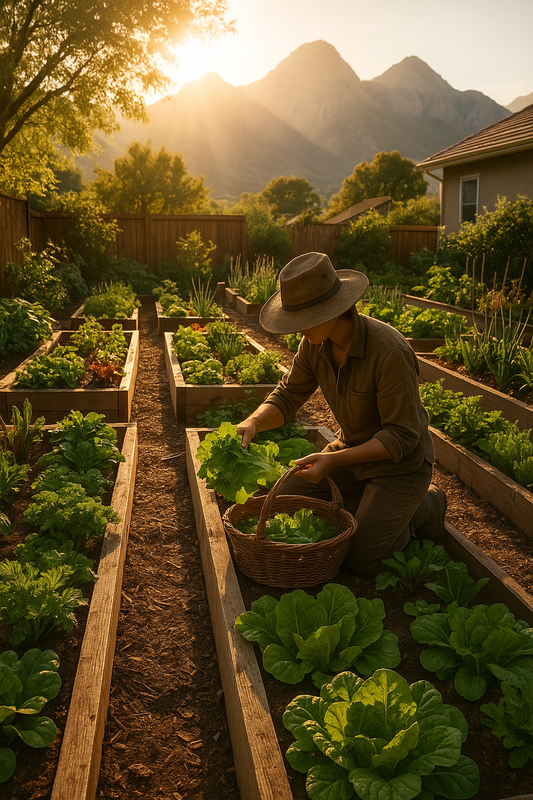 🧤 Raised Bed Gardening: Dig Less, Grow More, and Avoid the Whole "Tiller Tantrum"