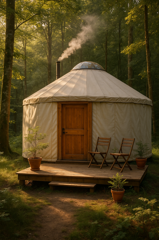 🛖 Yurt Construction: Building the Ultimate Round Home for Off-Grid Legends