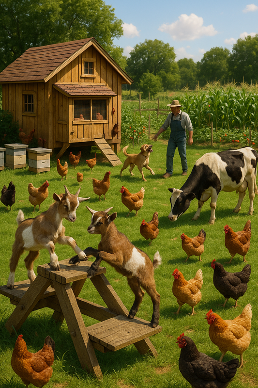 🐓 Animal Husbandry & Sustainable Farming